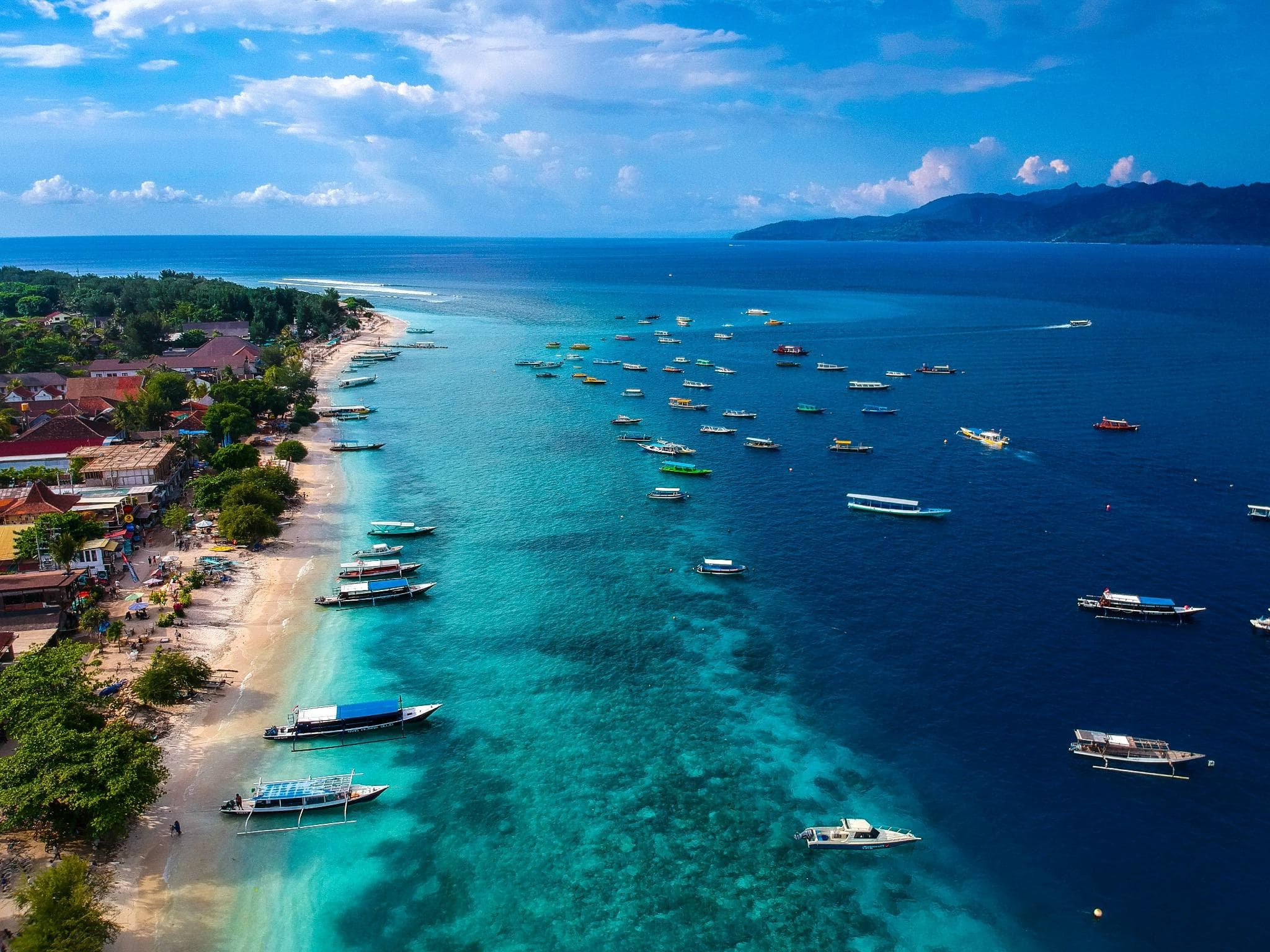 Gili Trawangan at twilight